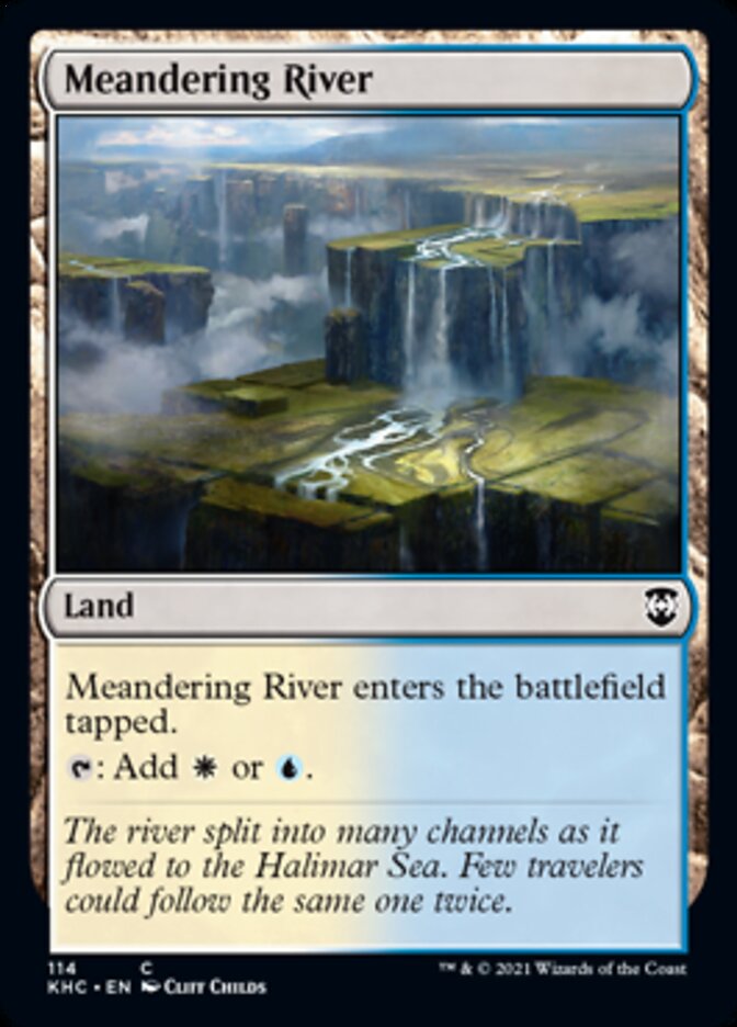 Meandering River [Kaldheim Commander] | Pegasus Games WI