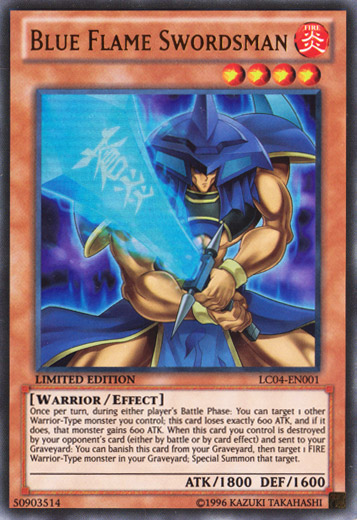 Blue Flame Swordsman [LC04-EN001] Ultra Rare | Pegasus Games WI