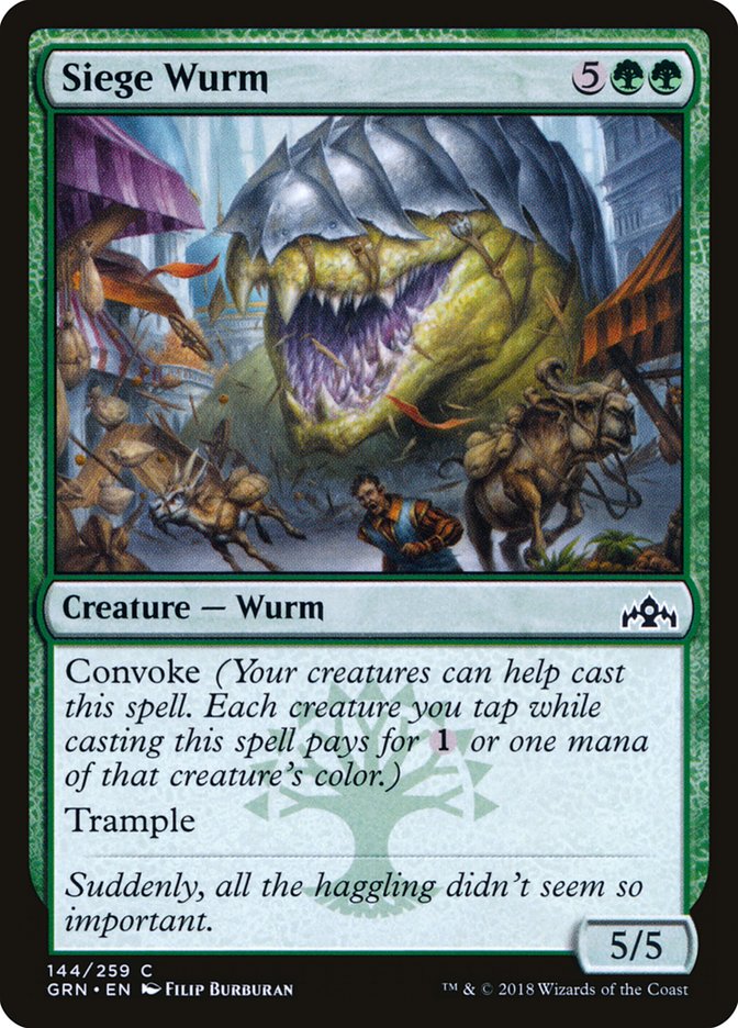 Siege Wurm [Guilds of Ravnica] | Pegasus Games WI