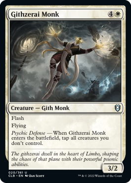 Githzerai Monk [Commander Legends: Battle for Baldur's Gate] | Pegasus Games WI