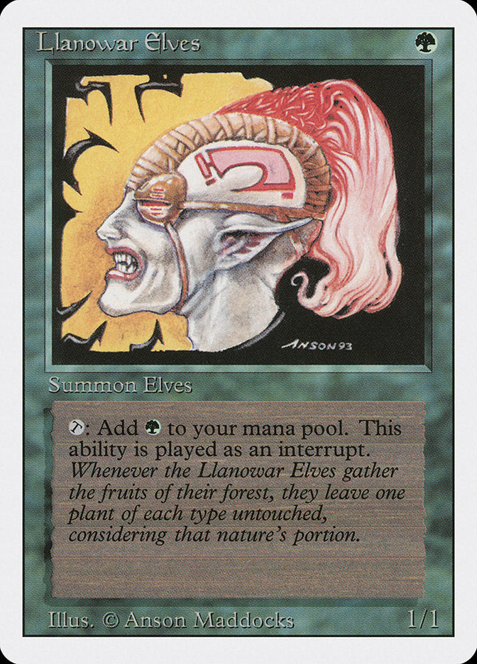 Llanowar Elves [Revised Edition] | Pegasus Games WI