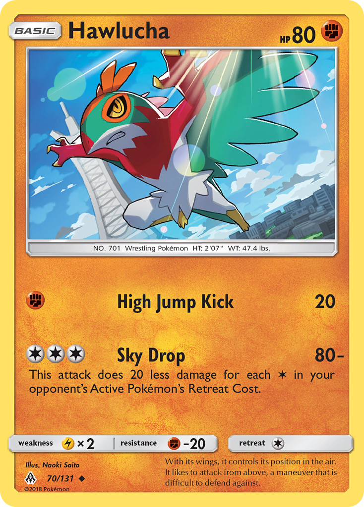 Hawlucha (70/131) [Sun & Moon: Forbidden Light] | Pegasus Games WI