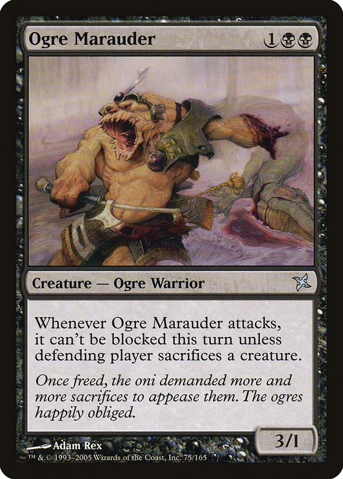 Ogre Marauder [Betrayers of Kamigawa] | Pegasus Games WI