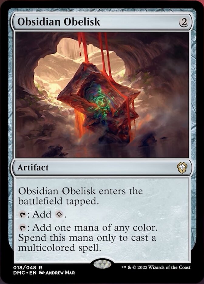 Obsidian Obelisk [Dominaria United Commander] | Pegasus Games WI