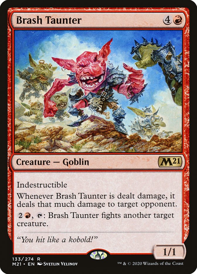 Brash Taunter [Core Set 2021] | Pegasus Games WI