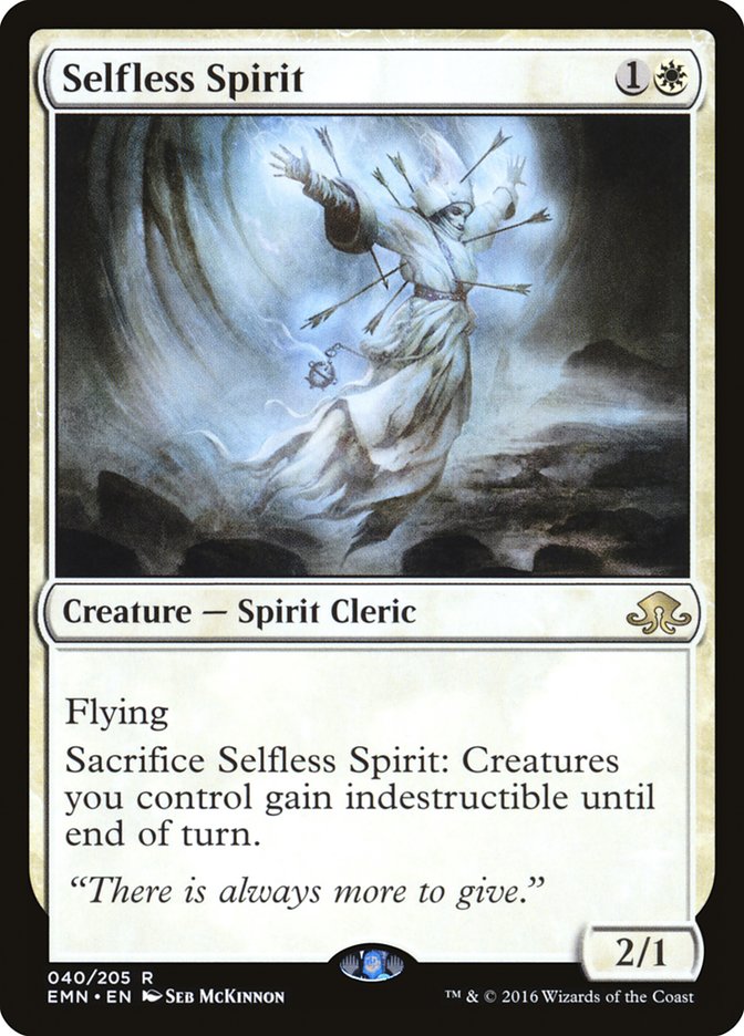 Selfless Spirit [Eldritch Moon] | Pegasus Games WI
