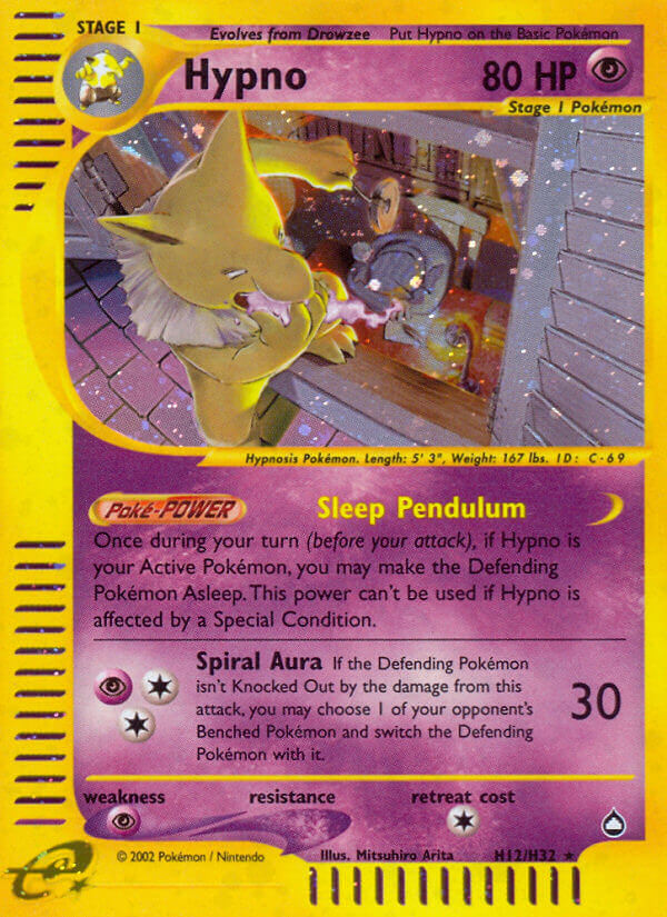 Hypno (H12/H32) [Aquapolis] | Pegasus Games WI