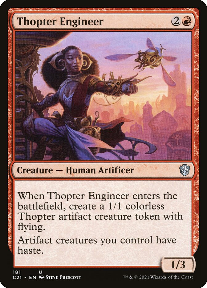 Thopter Engineer [Commander 2021] | Pegasus Games WI