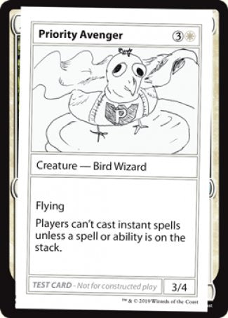 Priority Avenger (2021 Edition) [Mystery Booster Playtest Cards] | Pegasus Games WI