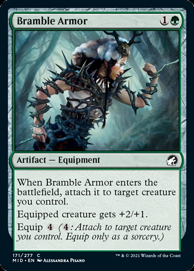 Bramble Armor [Innistrad: Midnight Hunt] | Pegasus Games WI