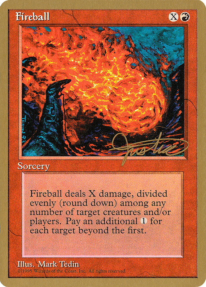 Fireball (Mark Justice) [Pro Tour Collector Set] | Pegasus Games WI