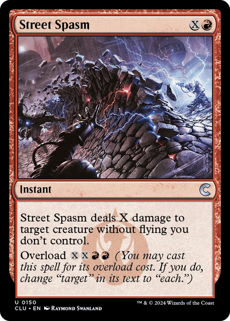 Street Spasm [Ravnica: Clue Edition] | Pegasus Games WI