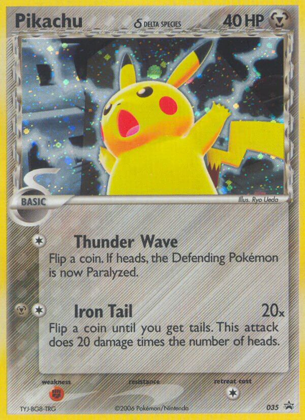 Pikachu (035) (Delta Species) [Nintendo: Black Star Promos] | Pegasus Games WI