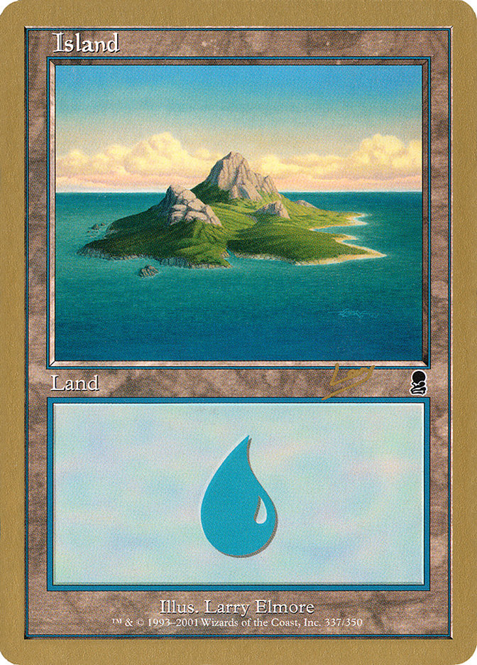 Island (rl337) (Raphael Levy) [World Championship Decks 2002] | Pegasus Games WI