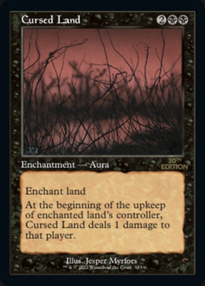 Cursed Land (Retro) [30th Anniversary Edition] | Pegasus Games WI