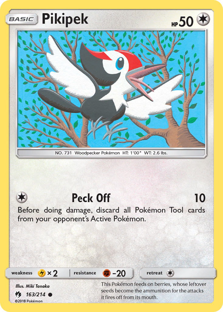 Pikipek (163/214) [Sun & Moon: Lost Thunder] | Pegasus Games WI