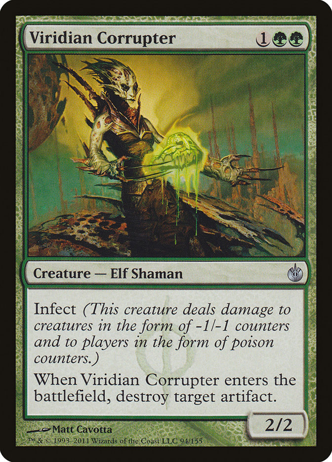 Viridian Corrupter [Mirrodin Besieged] | Pegasus Games WI