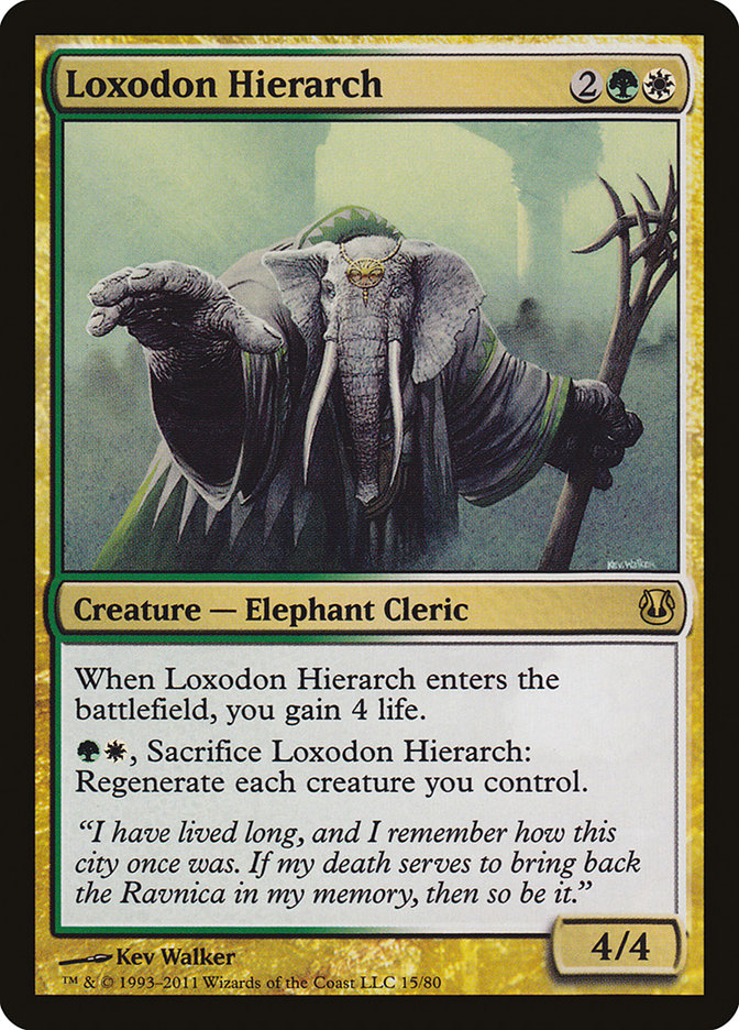 Loxodon Hierarch [Duel Decks: Ajani vs. Nicol Bolas] | Pegasus Games WI