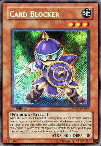 Card Blocker [ANPR-EN093] Secret Rare | Pegasus Games WI