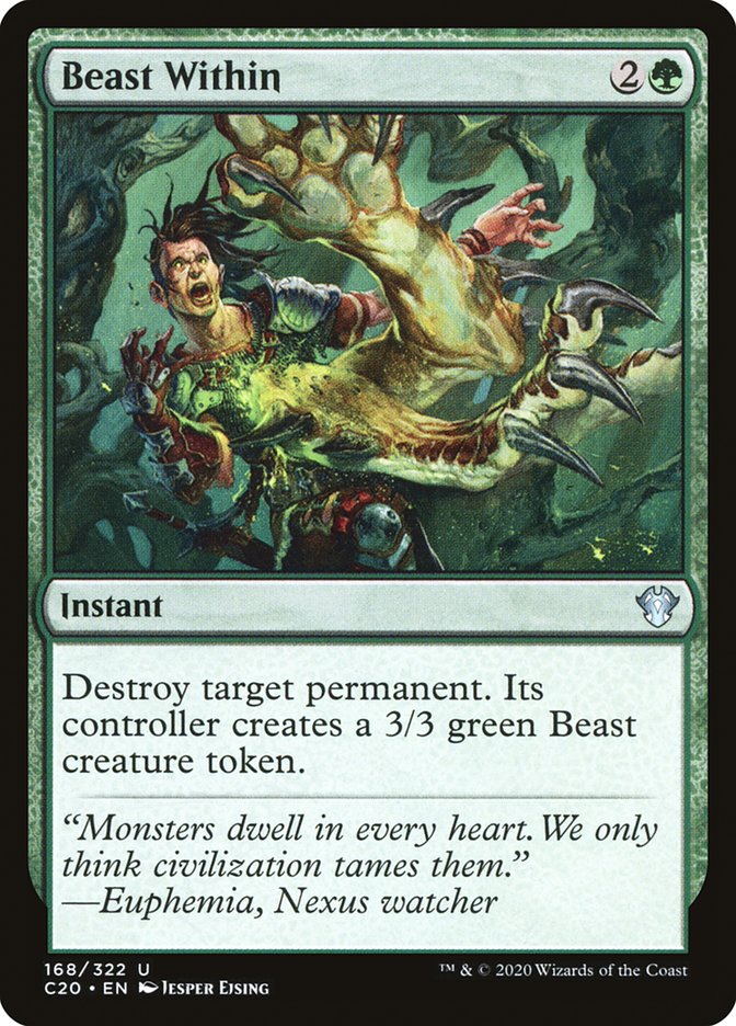 Beast Within [Commander 2020] | Pegasus Games WI