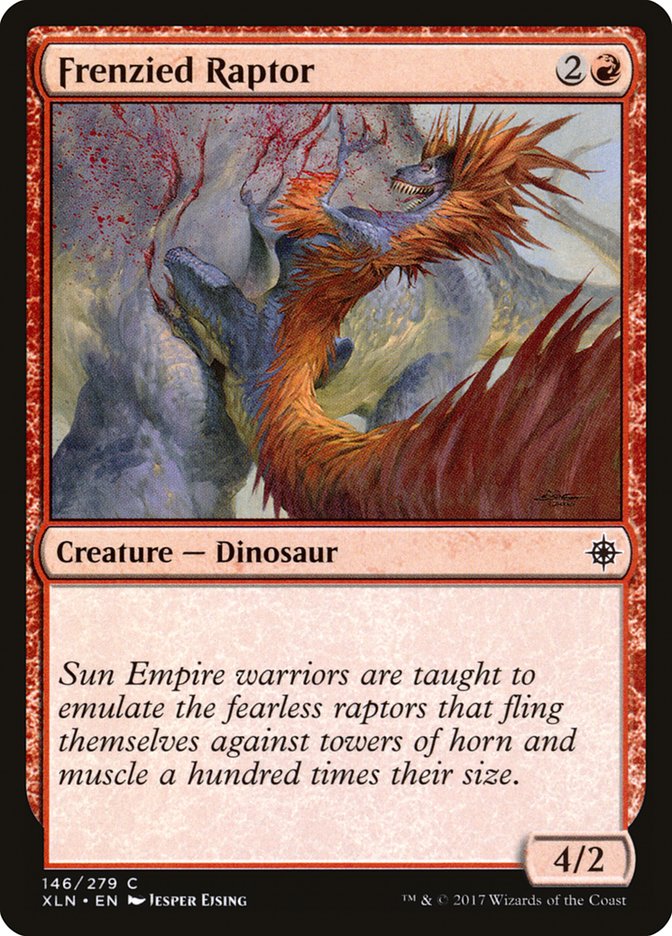 Frenzied Raptor [Ixalan] | Pegasus Games WI
