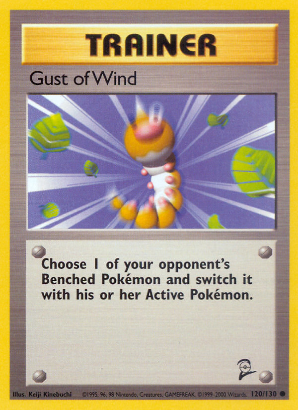 Gust of Wind (120/130) [Base Set 2] | Pegasus Games WI