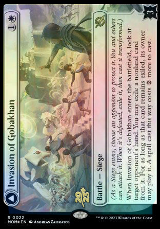 Invasion of Gobakhan // Lightshield Array [March of the Machine Prerelease Promos] | Pegasus Games WI