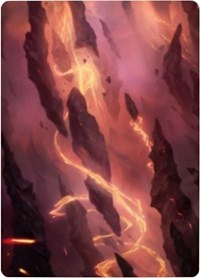 Mountain 1 Art Card [Zendikar Rising Art Series] | Pegasus Games WI