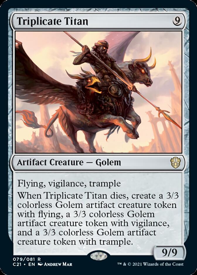 Triplicate Titan [Commander 2021] | Pegasus Games WI