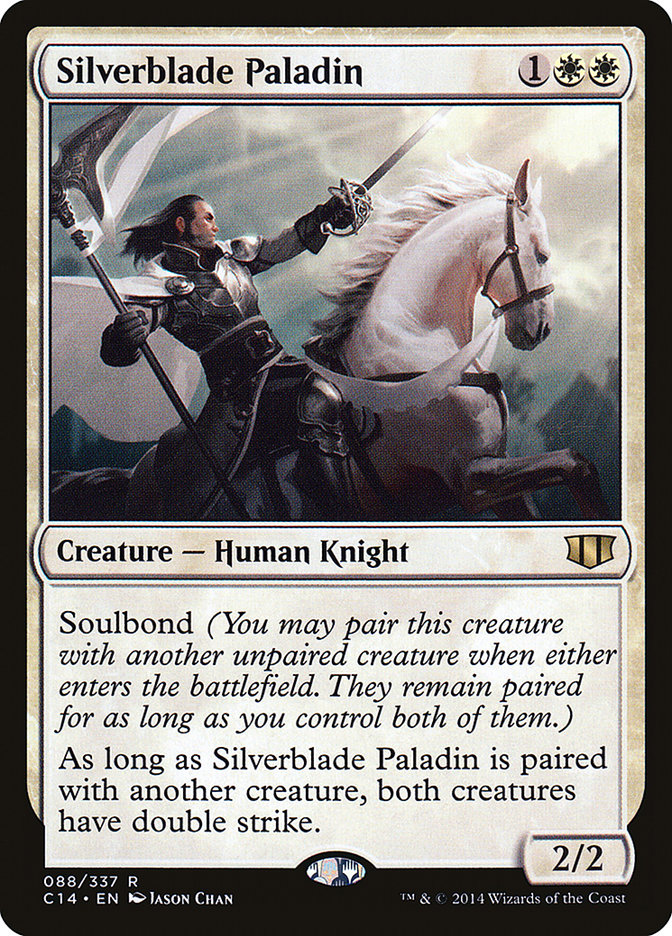 Silverblade Paladin [Commander 2014] | Pegasus Games WI