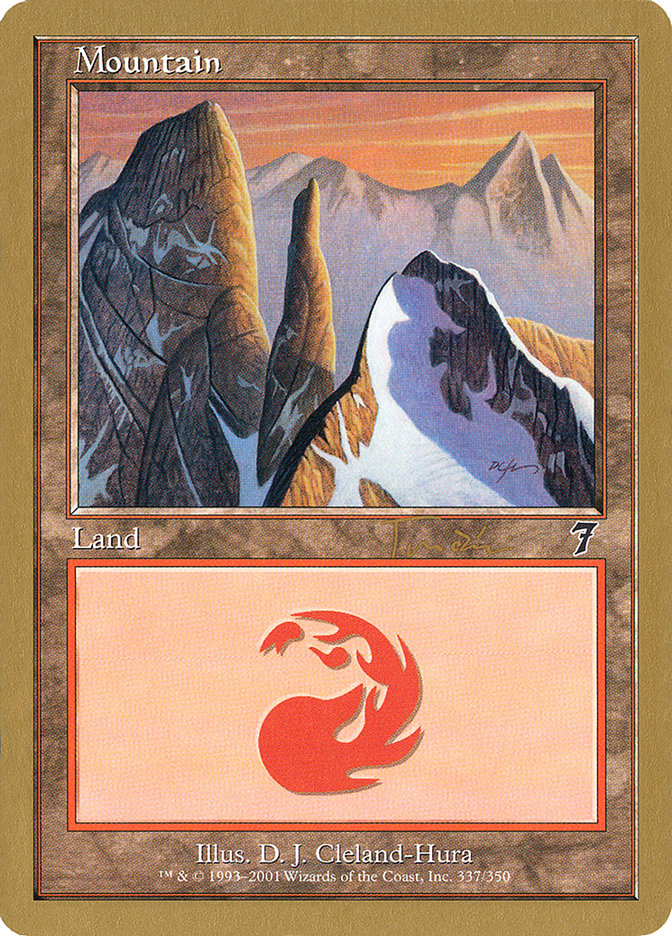 Mountain (jt337) (Jan Tomcani) [World Championship Decks 2001] | Pegasus Games WI
