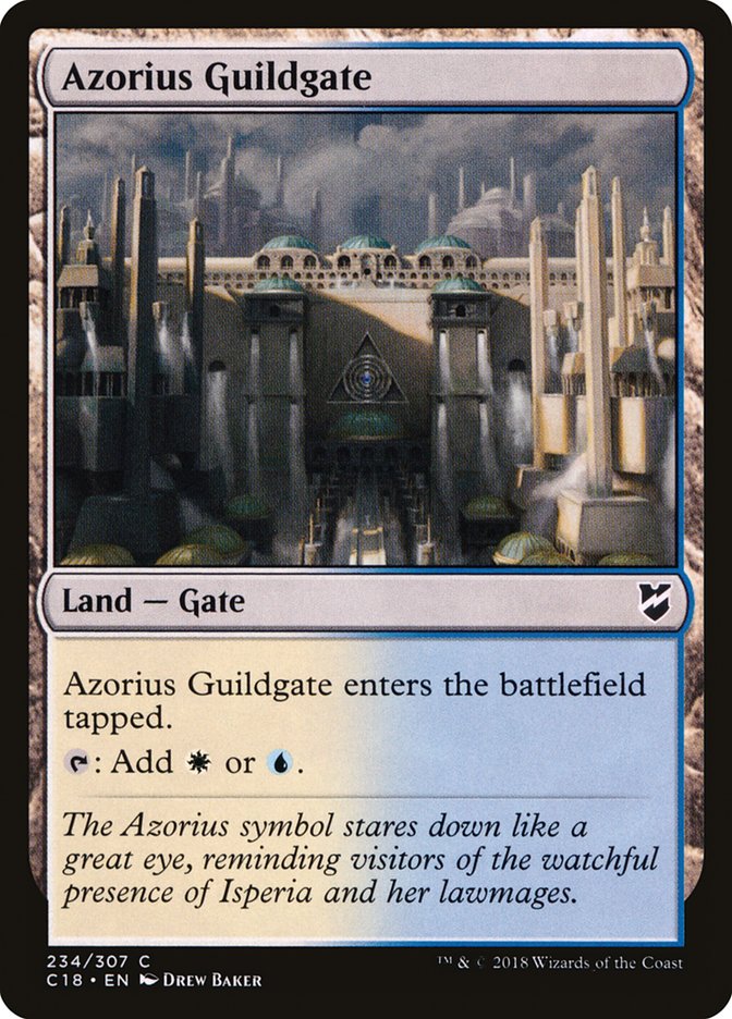 Azorius Guildgate [Commander 2018] | Pegasus Games WI