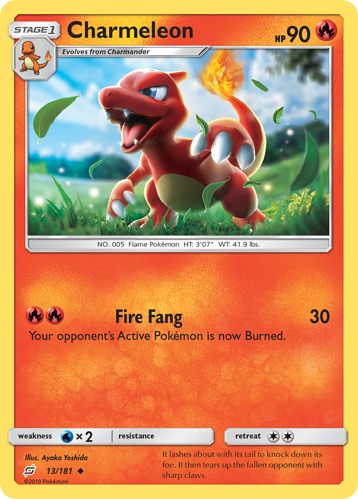 Charmeleon (13/181) [Sun & Moon: Team Up] | Pegasus Games WI