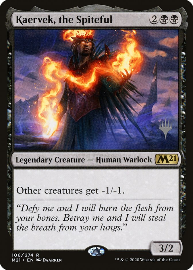 Kaervek, the Spiteful (Promo Pack) [Core Set 2021 Promos] | Pegasus Games WI