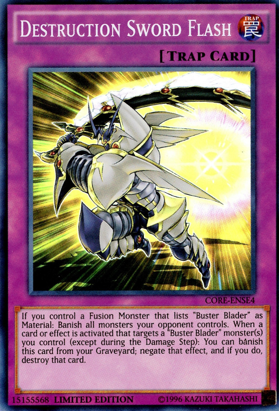 Destruction Sword Flash [CORE-ENSE4] Super Rare | Pegasus Games WI