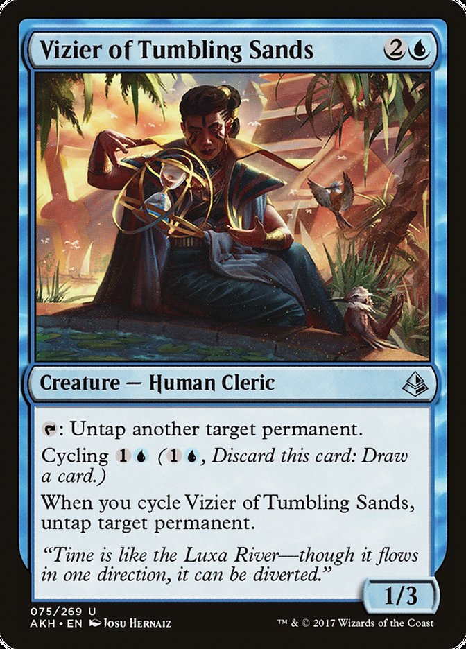 Vizier of Tumbling Sands [Amonkhet] | Pegasus Games WI