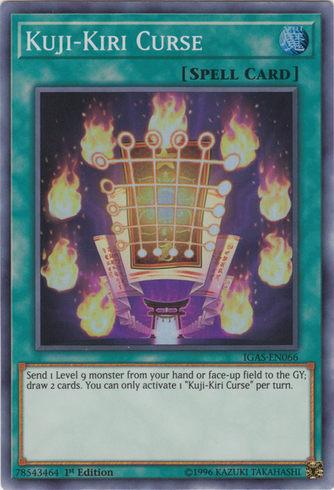 Kuji-Kiri Curse [IGAS-EN066] Super Rare | Pegasus Games WI