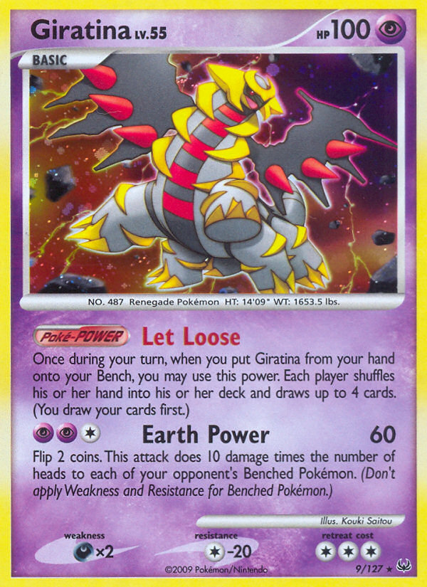 Giratina (9/127) [Platinum: Base Set] | Pegasus Games WI