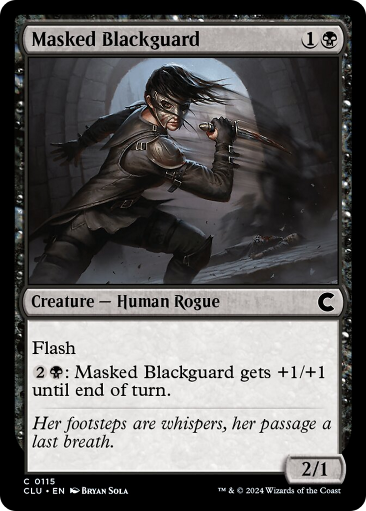 Masked Blackguard [Ravnica: Clue Edition] | Pegasus Games WI