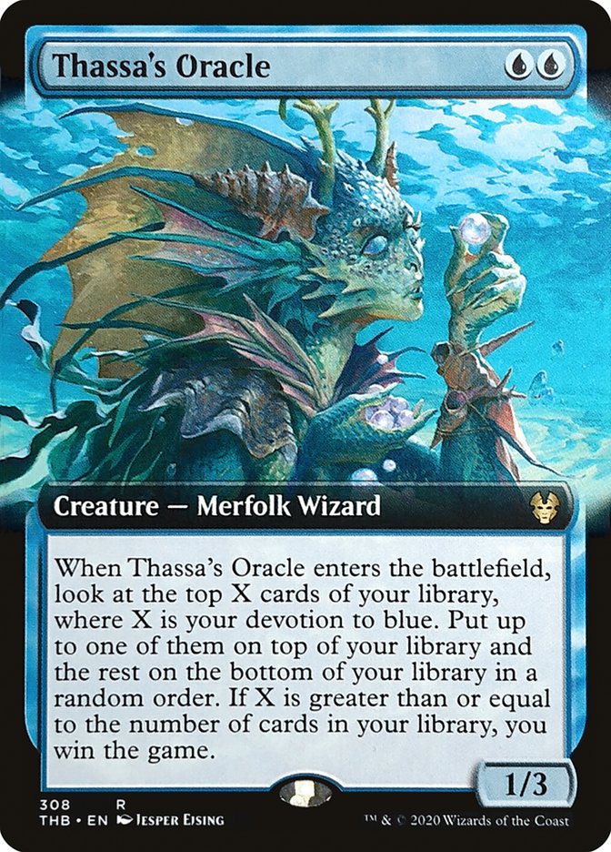 Thassa's Oracle (Extended Art) [Theros Beyond Death] | Pegasus Games WI