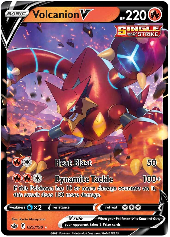 Volcanion V (025/198) [Sword & Shield: Chilling Reign] | Pegasus Games WI