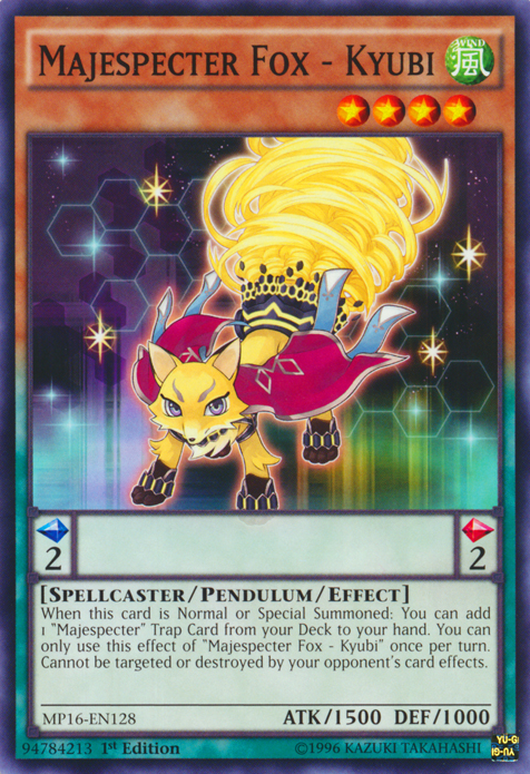Majespecter Fox - Kyubi [MP16-EN128] Common | Pegasus Games WI