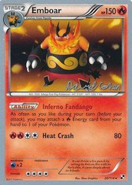 Emboar (20/114) (Twinboar - David Cohen) [World Championships 2011] | Pegasus Games WI