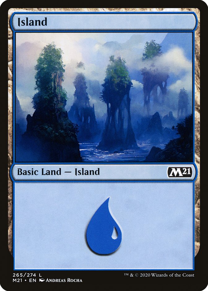 Island (265) [Core Set 2021] | Pegasus Games WI