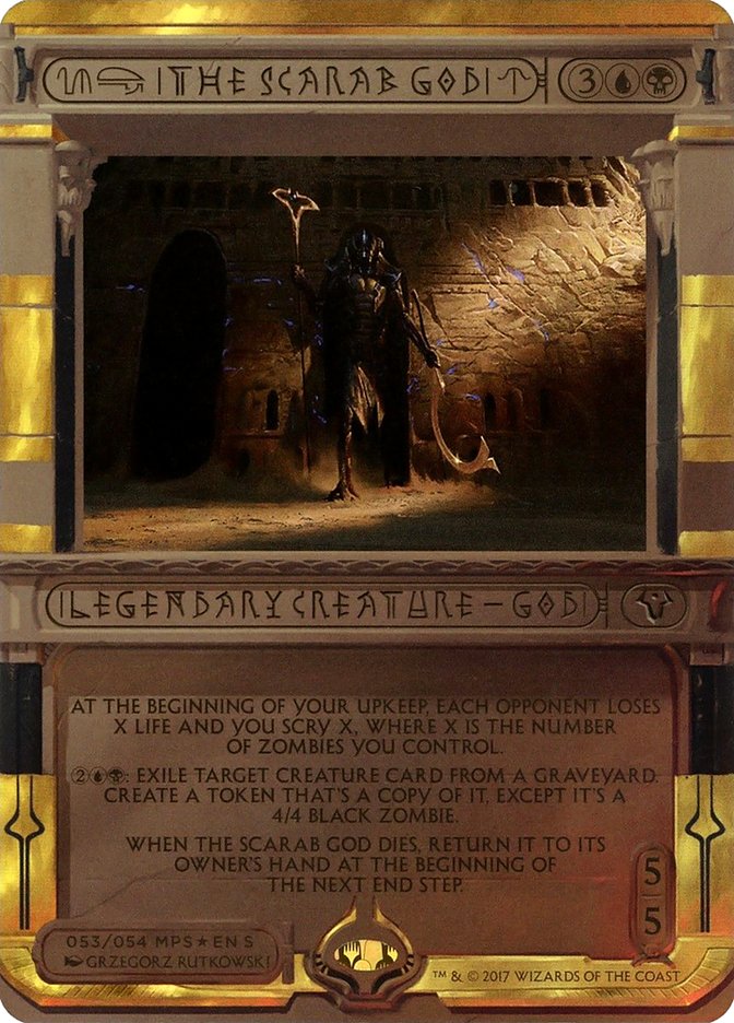 The Scarab God (Invocation) [Amonkhet Invocations] | Pegasus Games WI