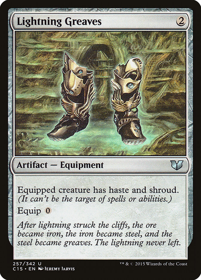 Lightning Greaves [Commander 2015] | Pegasus Games WI