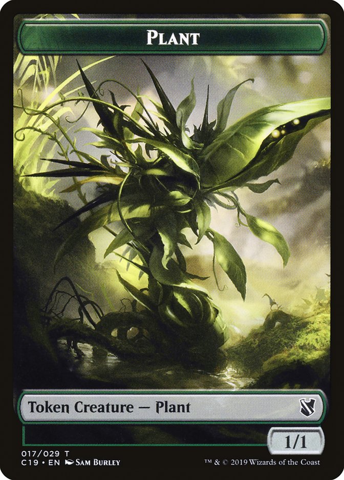 Plant Token [Commander 2019 Tokens] | Pegasus Games WI