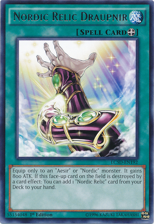 Nordic Relic Draupnir [LC5D-EN192] Rare | Pegasus Games WI