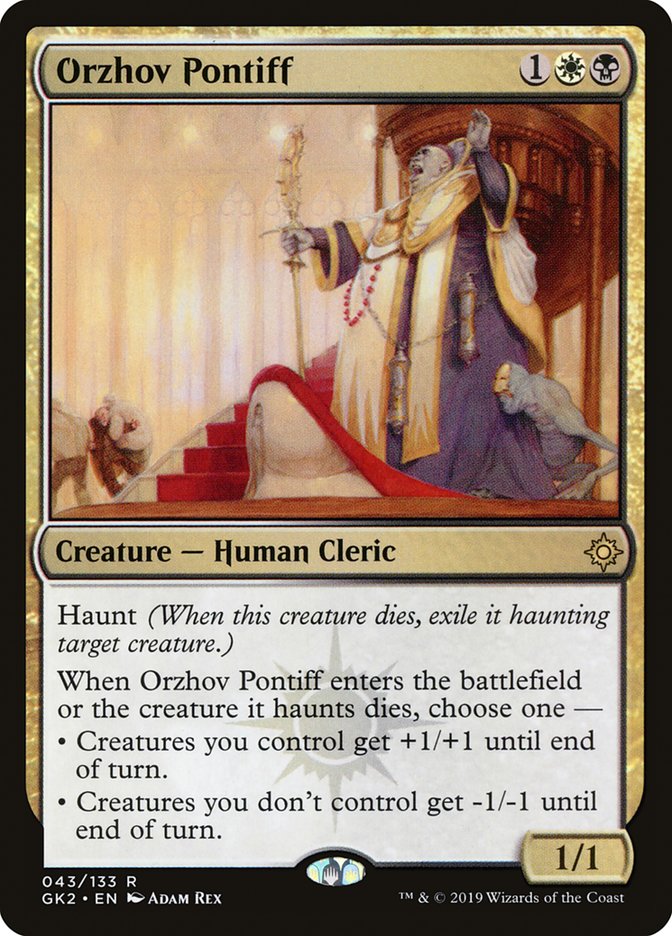 Orzhov Pontiff [Ravnica Allegiance Guild Kit] | Pegasus Games WI