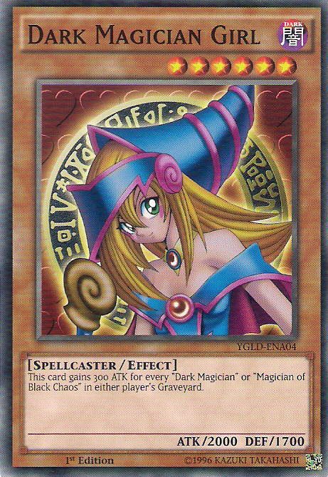 Dark Magician Girl (A) [YGLD-ENA04] Common | Pegasus Games WI